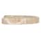 Hello Honey® White & Buff Nestable Marble Kidney Shaped Tray Set